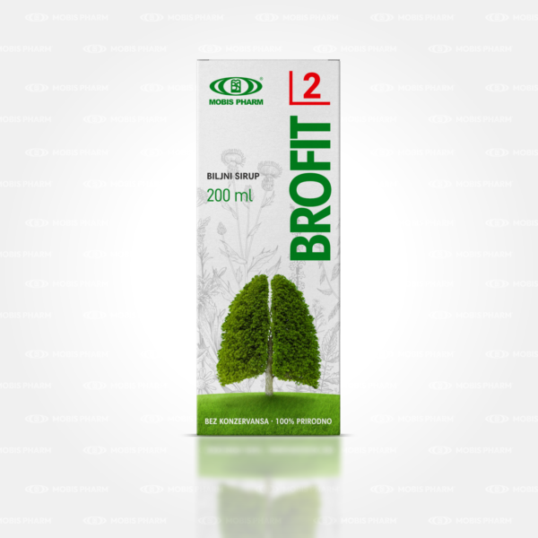 Brofit 2 - Biljni sirup za olakšano iskašljavanje i zdravlje dišnih puteva